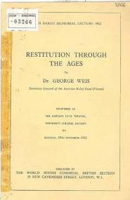 Publikation von George Weis