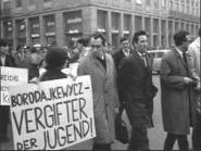 Demonstration gegen Borodajkewycz